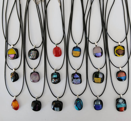 Fused Glass Necklace