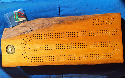 Cribbage Board - Huon Pine