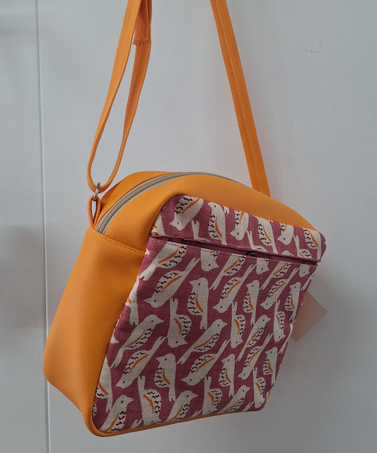 Orange Bird Bag