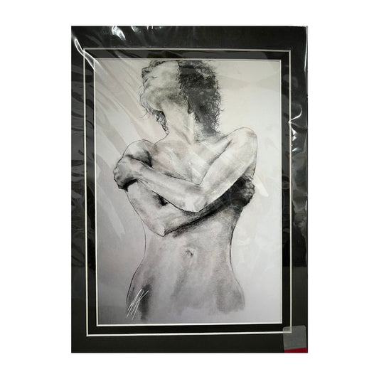 Poised - Charcoal Study