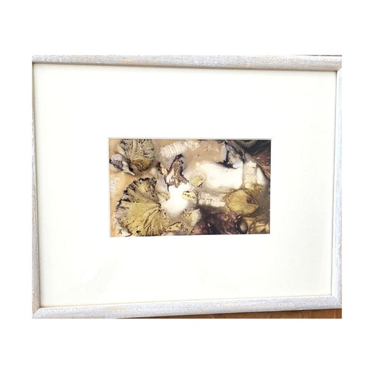 Smoke Bush and Geranium Ecoprint