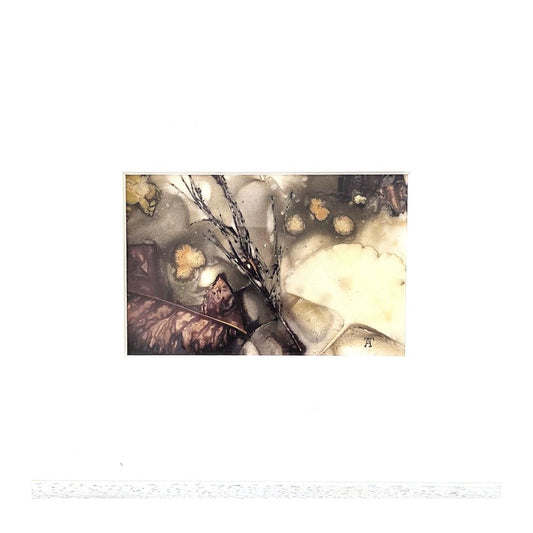 Ginko and Smoke Bush Ecoprint