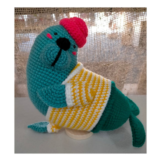 Neil the Seal Amigurumi