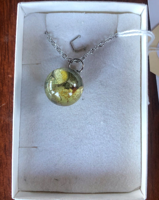 Necklace Eucalyptus Leaves