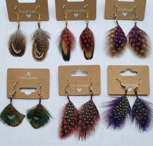 Feather Earrings