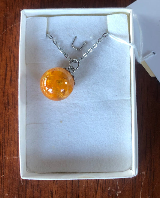 Necklace Orange Morrison Flowers