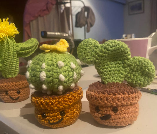 Crocheted Pot Plant