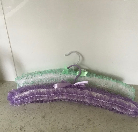 Knitted Lace Coathanger