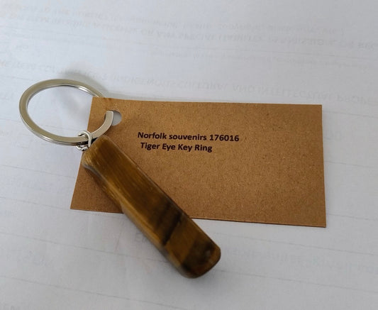 Tiger Eye Key Ring