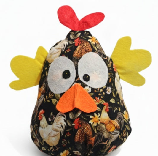 Lrg Funky Chicken Doorstop