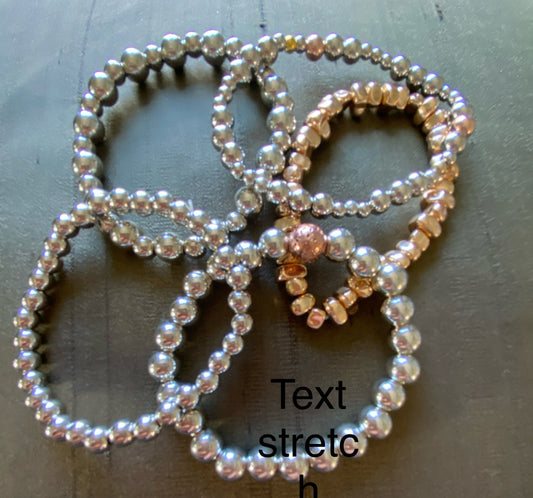 Heart Bead Bracelet