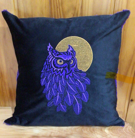 Moon & Owl Cushion