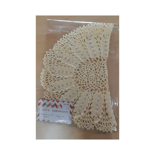 Oval Lace Crochet Doily