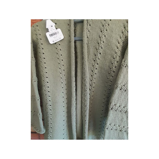 Sideways Knit Cardigan