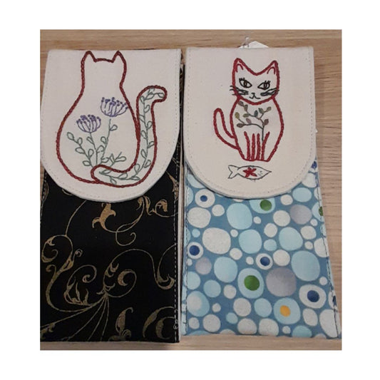 Glasses Case with Embroidery