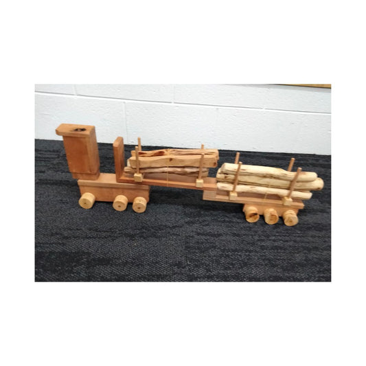 Split Level Log Truck (2 bays of logs)
