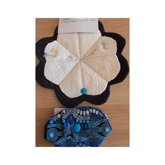Heart Folded Needle Case