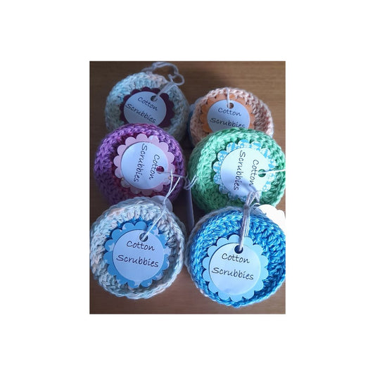 Cotton Scrubbies - Pack of 4