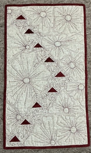 Table Runner Free Machine Quilted