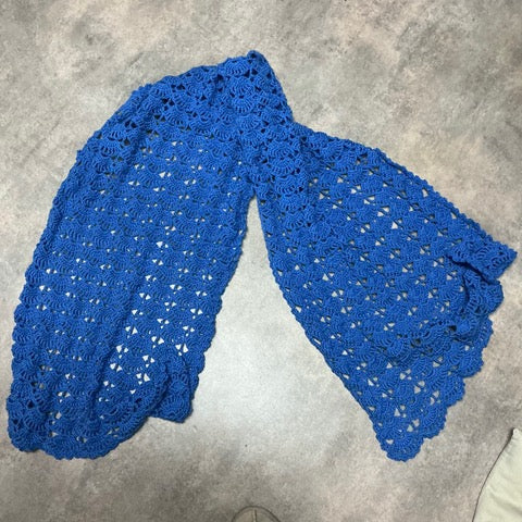 Crochet Merino Wool Wrap