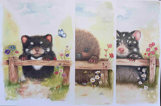 A4 Watercolour Prints