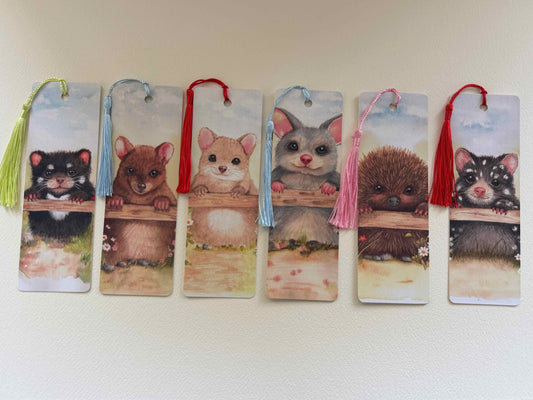 Watercolour Print Bookmark