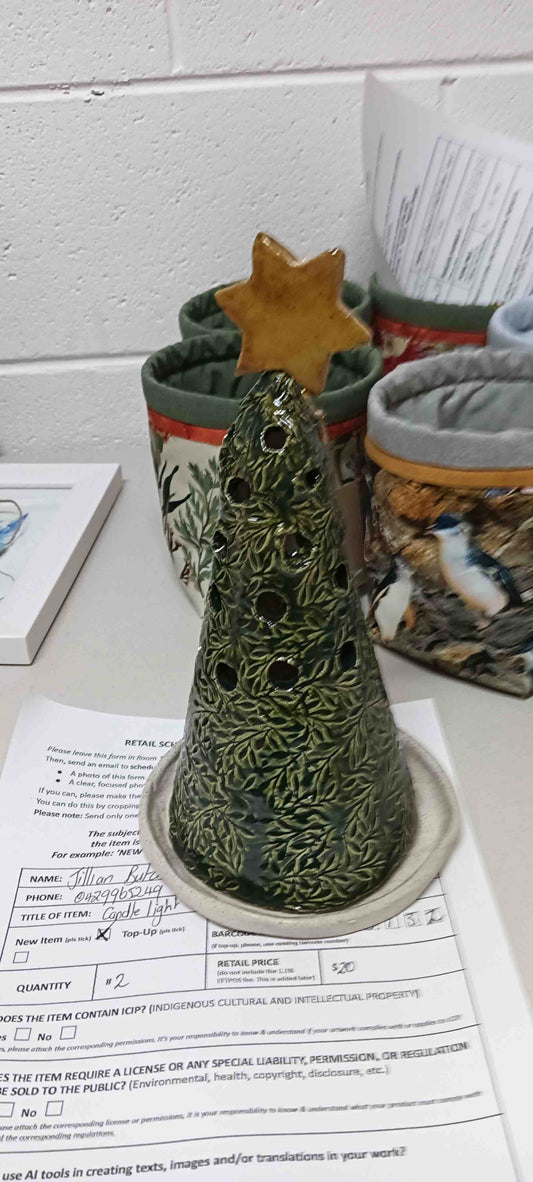Candle light xmas Tree