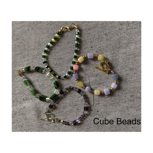 Cubic Stone Bracelet