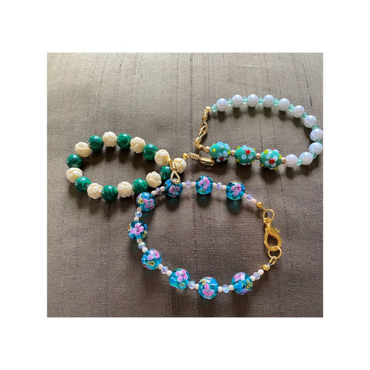 Flower Bead Bracelet