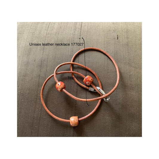 Unisex Necklace (Leather)