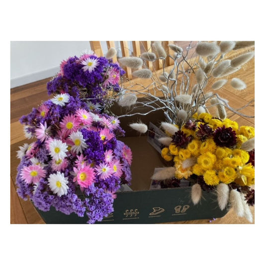 Dried Flowers with Vase