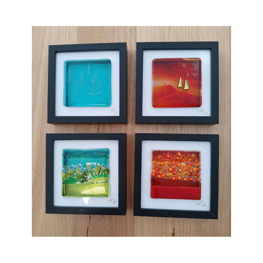 Framed Glass Picture