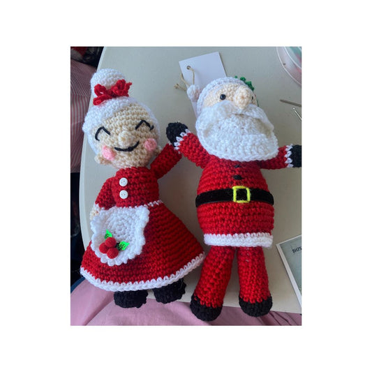 Mr & Mrs Claus - Set of 2