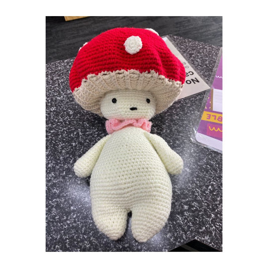 Crocheted Mushroom Doll