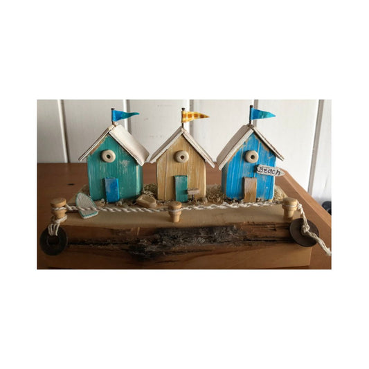 Three Beach Huts