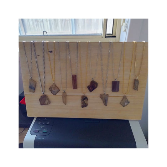 Petrified Wood Pendant