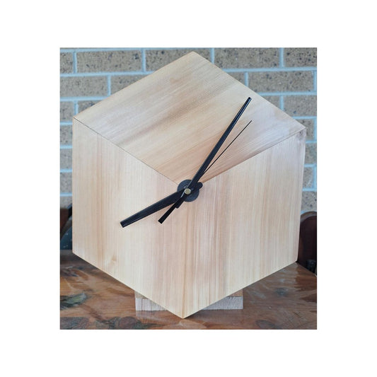 Wall Clock  - pine isometric