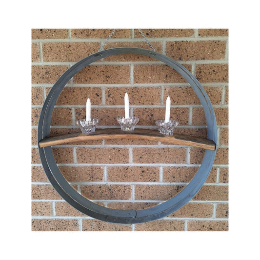 Rustic Wall Art - 3 candles