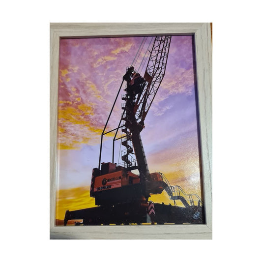 Crane At Sunrise