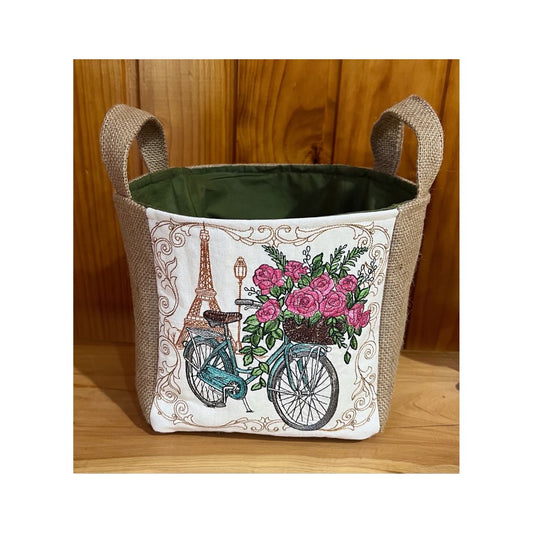 Hessian Basket (Bicycle)