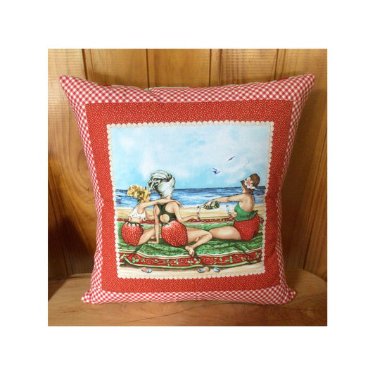 Strawberry Girls Cushion