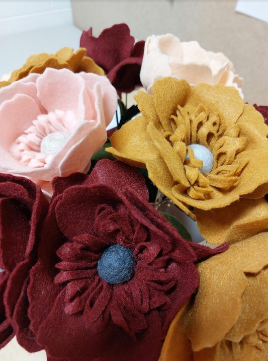 Single Felt Flower