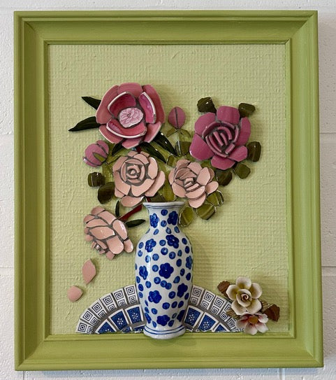 Shabby chic roses