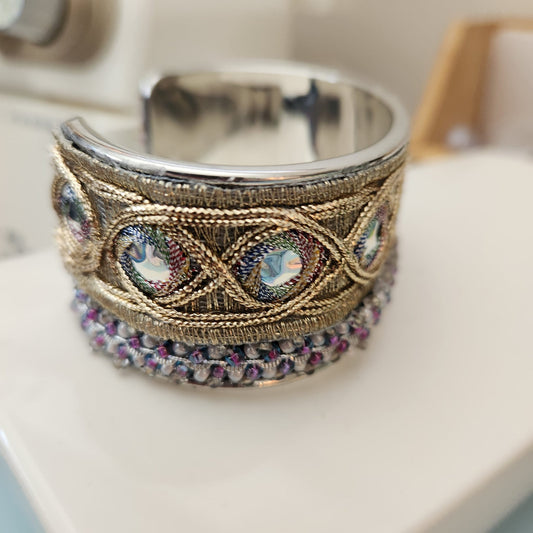 Cuff Bracelet embellished