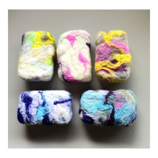 Wool Felted Soap