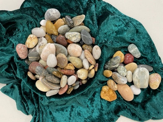 Tumbled Rocks from East Beach