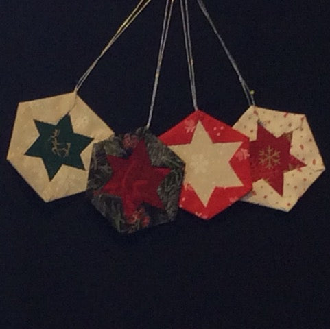 Christmas Stars -Tree Decorations