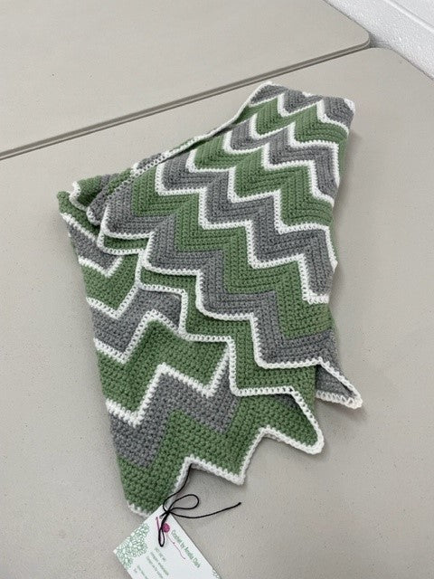 Zig Zag Crochet Blanket