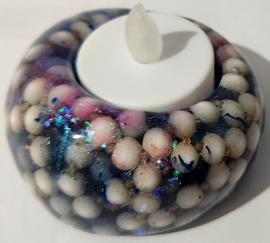 Resin Candle Holder