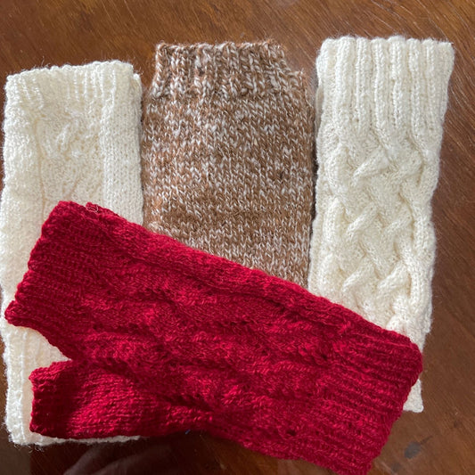 Handspun Mittens